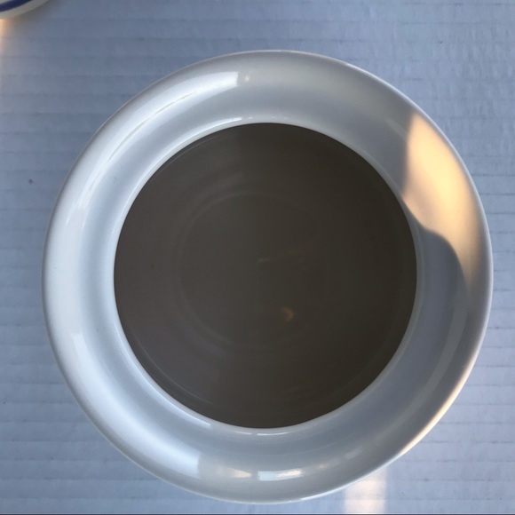 Pfaltzgraff Creamer/Pitcher Sugar Bowl With Lid Stoneware Cloverhill Band - Picture 6 of 10